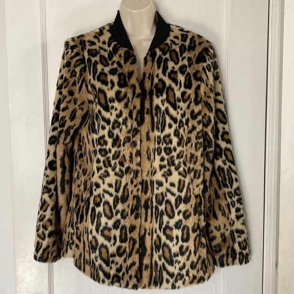 Truth and Pride Leopard Bomber Jacket - Picture 2 of 9